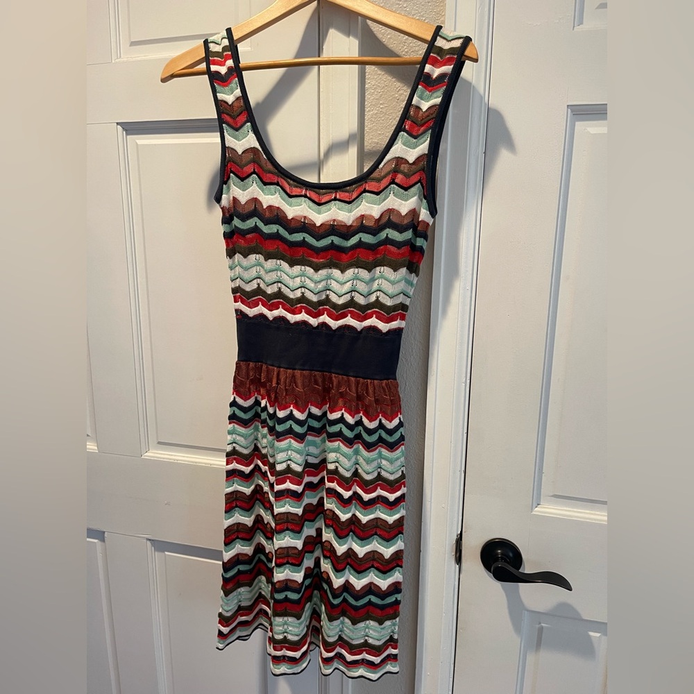 Missoni  Knit Midi .  Open back Size 2 open back midi